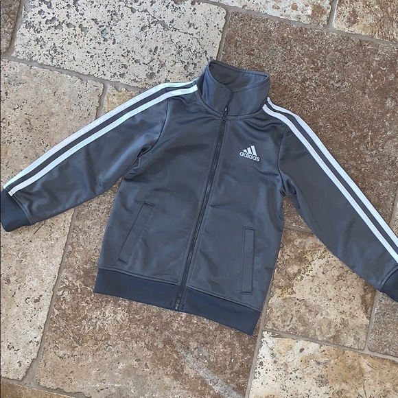 Adidas Zip up track jacket Size 5 - Picture 2 of 4